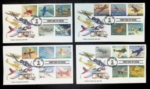 US FDC # 3142a-t 32c Classic Aircraft  Edken 4 fdc's  1997, 9Q597 - Picture 1 of 1