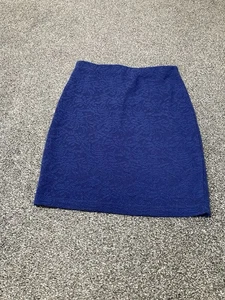 Ladies Blue New Look Skirt Size 8 - Picture 1 of 7