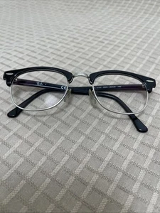 Ray Ban Eyeglasses, Frames Only, RB 5154 2000, 49-21-140, Black/Silver - Picture 1 of 10