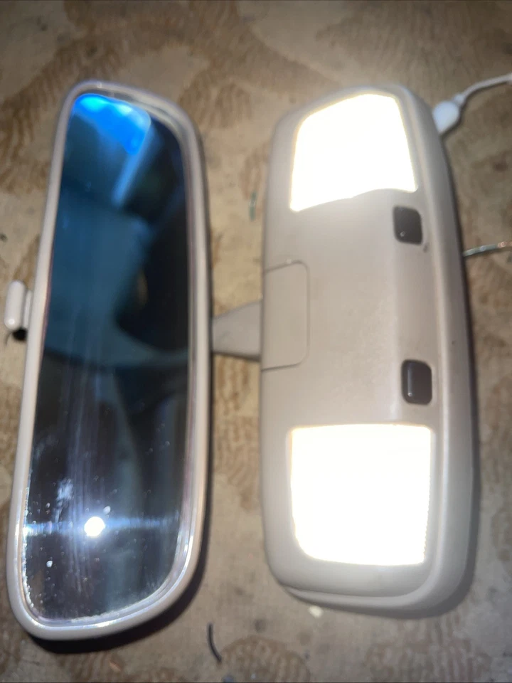 90-02 TOYOTA TACOMA 4runner INTERIOR ESPEJO RETROVISOR MAPA MARRÓN OEM Foto 1 de 4