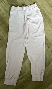 Juicy Couture Kids Light Pink Velour Sweatpants Size 8/10 - Picture 1 of 6