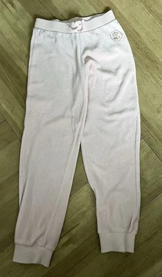 Juicy Couture Kids Light Pink Velour Sweatpants Size 8/10 - Image 1 of 4