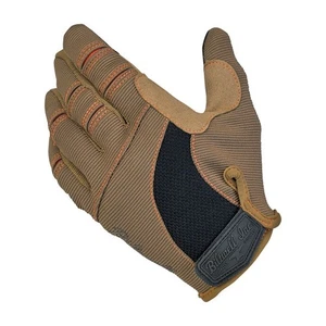 Guanti moto biltwell moto marrone/arancio Biltwell - Foto 1 di 10