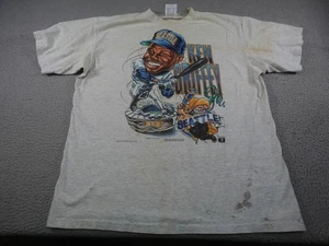 Camisa De Colección Ken Griffey Jr Seattle Mariners Para Hombres XL Gris Cabeza Grande MLB Años 90 Rara - Imagen 1 de 16