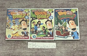 Buck Denver Asks...What's in the Bible Phil Vischer Christianity - Lot Of 3 New! - Bild 1 von 8