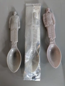General Mills Star Wars Last Jedi 3 Farbwechsellöffel REY, KYLO REN, PHASMA - Bild 1 von 2