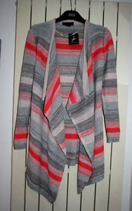 NEW&TAGS waterfall cardigan SIZE XS 4 6 EUR 32 lagenlook boho jacket jumper - Picture 1 of 4