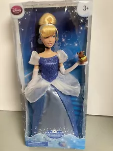 Disney Store Retired Princess Cinderella Classic Doll with Gus (mouse) - NEW - Picture 1 of 12