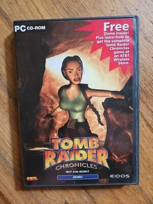 Pre-Owned Tomb Raider Chronicles Demo by EIDOS Core AT&T  PC CD-ROM Windows Rare - Image 1 of 4