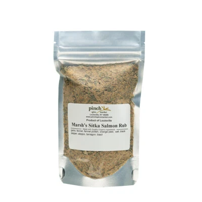 Salmon & Fish Rub: Marsh's Sitka Salmon Spice Blend - Image 1 of 4