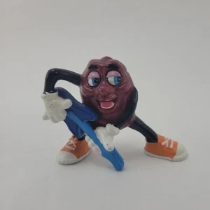 Vintage California Raisin Character Playing Guitar PVC 1988 Made by Applause - Picture 1 of 7