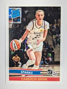 2024 Panini Instant WNBA Donruss Rated Rookie Retro #4 Cameron Brink RC /8329 - Picture 1 of 2