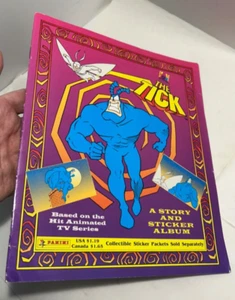 The Tick Sticker Book New England Comics Ben Endlund Unused New Old Stock 1995 - Picture 1 of 8