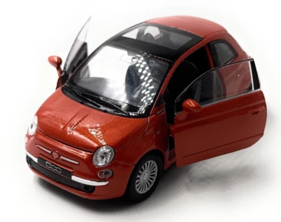 Fiat 500 2007 Modello Auto PRODOTTO LICENZIATO 1:34-1:39 - Immagine 1 di 4
