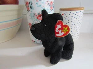Ty Beanie Babies Scottie the Terrier Dog - Picture 1 of 5