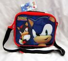 BLUE SONIC THE HEDGEHOG AND SHADOW 9.5" INSULATED LUNCHBOX LUNCH BAG-BRAND NEW!