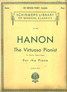 Hanon Virtuoso Pianist Complete Piano Sheet Music Sixty Exercises Volume 925 - Picture 1 of 1