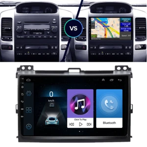 9'' For Toyota Land Cruiser Prado Lexus GX470 02-09 Android Radio GPS Navigation - Picture 1 of 12