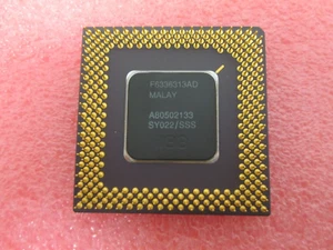 Intel Pentium 133Mhz Socket 7 SY022 CHIP A80502133 - Picture 1 of 2
