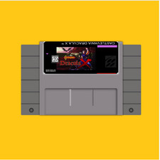 Castlevania Dracula X SNES Super Nintendo 16 Bit NTSC Video Game USA Version New