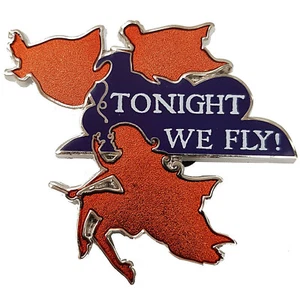 Disney Store Hocus Pocus Tonight We Fly Mystery Pin Badge Broomstick Witch Trade - Picture 1 of 5