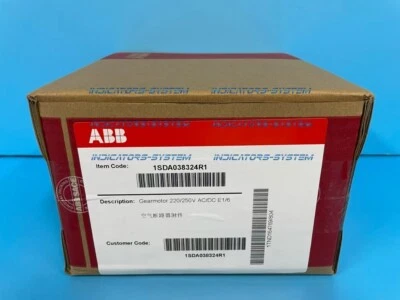 1PC New ABB 1SDA038324R1 Spring Energy Storage Motor Fast Delivery FedEx or DHL - Image 1 of 2