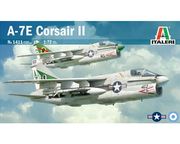 Vought A-7e Corsair II 1 72 Ita1411 - Italeri modellismo
