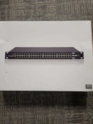 Ubiquiti Networks ES-48-500W Gigabit Switch with SFP Network Device - Image 1 of 3