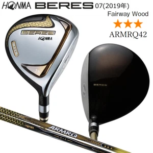 HONMA BERES 2019 3Star Fairway wood 3W 15deg R-Flex ARMRQ 42 3S with H/C - Picture 1 of 8