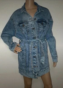 Oversize Jeansjacke, Mantel von Rainbow Gr 36 38 Neu - Bild 1 von 5