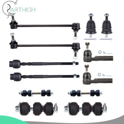 12x Vara de amarração frontal extremidade esférica junta barra oscilante extremidade link para 1985-1989 Buick Electra - Imagem 1 de 4