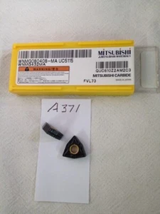 10 NEUE MITSUBISHI WNMG 432MA HARTMETALL-EINSÄTZE GR: UC5115. WNMG 080408-MA. (A371) - Bild 1 von 1