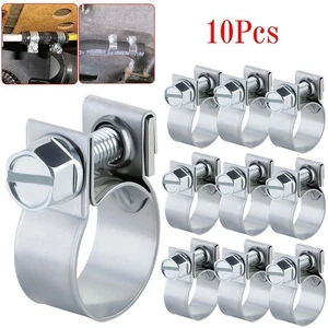 Practical Hose Clips Galvanized Iron Reliable Replacement High Quality - Picture 1 of 17