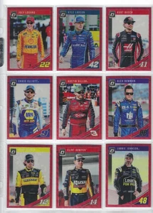 2019 Donruss OPTIC RED WAVE PARALLEL-#27 Jimmie Johnson-ONE CARD ONLY! - Picture 1 of 10