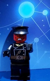 LEGO Marvel Minifigure Red Skull  Dark Brown Belt Villain Plus Hat SH0107 Comics