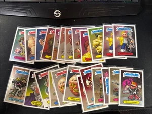 2013 2014 Topps Garbage Pail Kids Chrome Series 1 & 2 Lot 24 Total Cards - Picture 1 of 1