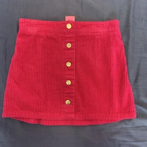 Issac Mizrahi Kids Collection Pink Corduroy Cotton Skirt Girls Pink M 7/8 - Picture 1 of 4
