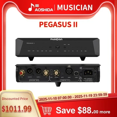 MUSICISTA PEGASUS II HIFI R2R resistenza decoder DAC supporto DAC DSD1024 PCM1536 - Immagine 1 di 4