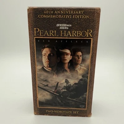 Pearl Harbor Movie VHS 2001 2-Tape Set 60th Anniversary Commemorative Edition - Image 1 of 4