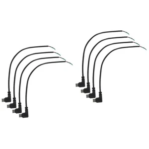 Cable de datos USB macho de 2 piezas enchufe desnudo para cable ángulo recto - Imagen 1 de 12