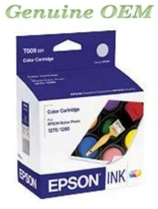 T009201 Original OEM Epson Ink Cartridge, Color Standard Yield Genuine Sealed - Picture 1 of 1