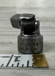 Vintage Plomb 1/2 Drive Swivel to 1/2 Male 5470 Socket - Picture 1 of 14
