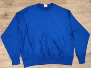 Champion Reverse Weave Blue Sweatshirt Xl Excellent Condition - Picture 1 of 5