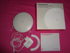 Telekom Speed Home WiFi ,Repeater, mit Mesh, Weiß (40798484) - Photo 1/3