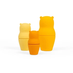 Bigjigs Toys Nestbären - Niedliche Bären Nestpuppen, Silikon Kleinkind Spielzeug - Bild 1 von 7