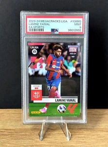 2023-24 Panini Megacracks Liga Ea Sports #108bis Rookie Lamine Yamal PSA 9 - Imagen 1 de 3