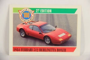 Dream Cars 2nd Edition 1992 Card #99 - 1984 Ferrari 512 Berlinetta Boxer L018950 - Picture 1 of 2