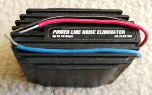 Power Line Noise Eliminator 10 Amps 12 Volt Car Vehicle Audio Stereo AS-PLNE 10H - Picture 1 of 2