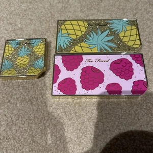 Too Faced Bundle Of 3 ( Eyeshadow And Highlight/bronzer) - Picture 1 of 8