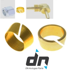 4 x 8mm Poly Pipe Barrel OLIVES FARO Type LPG GPL CNG AUTOGAS - Picture 1 of 2